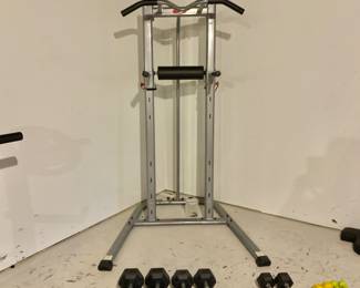 $140 - Bowflex pull up; $95 - hand weights -WEIGHTS ARE SOLD. 