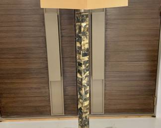$350 - Fonda Floor Lamp -  67" H, base 8" x 8"