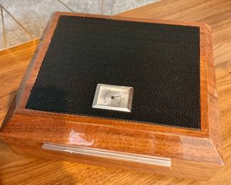 $50 - Humidor #1 - 4" H, 11" W, 9" D 