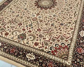 $550 - Large area rug - 132" L, 94" W