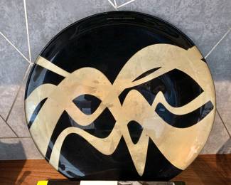 $40 - Monna Studio Swash
design Karim Rashid platter - 14.5" diam