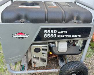 Briggs and Stratton generator 