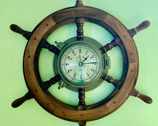 Ship Time wall clock