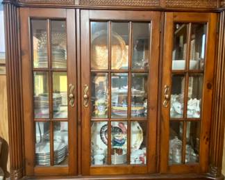 Tommy Bahama style china cabinet