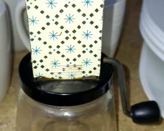 We have lots of little antique and vintage items throughout.