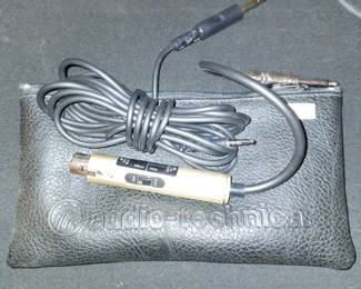We have a few pieces of Audio Technica equipment.