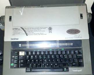 Vintage Brother typewriter