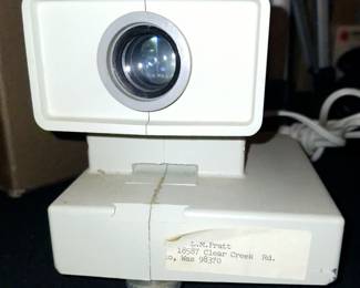 We have a few different projectors and projector screens.