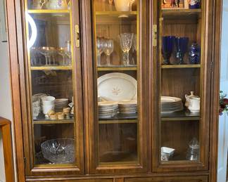 bassett china cabinet