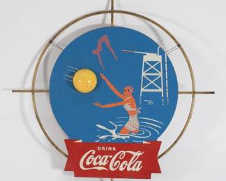 92 Coca-Cola Space Age Advertising Sign