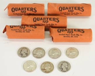 66 $50 American .90 Silver Quarter Collection