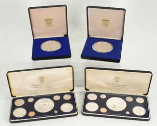 59 4 Panama Balboa Silver Coin Proof Sets