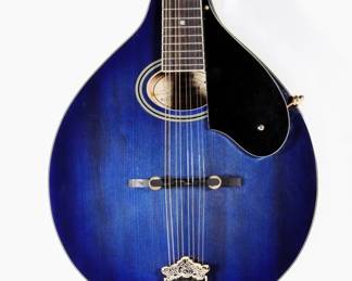 88 George Washburn ISDL/TBL Blue Mandolin