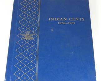 46 1857- 1909s Indian Head Penny Coin Book