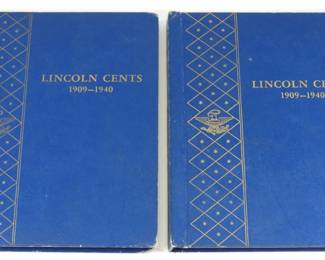34 1909-1940 Lincoln Cent Penny Collection