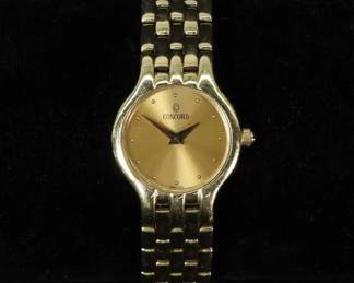 78 Lady's 14K Gold Concord Wrist Watch