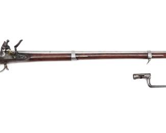 23. U.S. Model 1816 Flintlock Musket and Bayonet