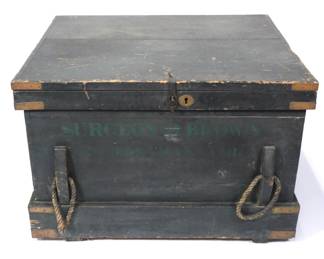 92. Surgeon Orlando Brown's Chest, 29th Mass. Regiment