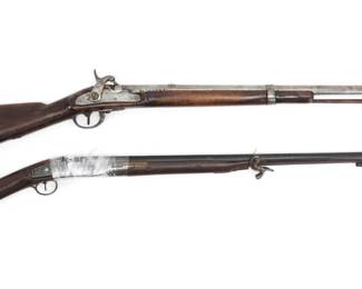 70. Two Smoothbore Percussion Guns