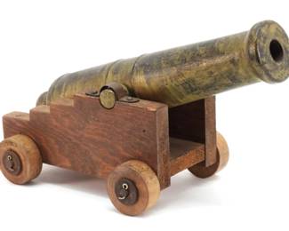 75. Small Naval-style Signal Cannon
