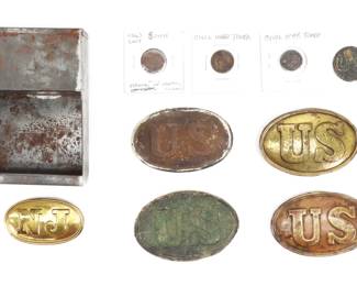 44. Group of Civil War-era Objects