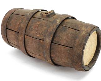 12. Revolutionary War-era Rundlet/Canteen