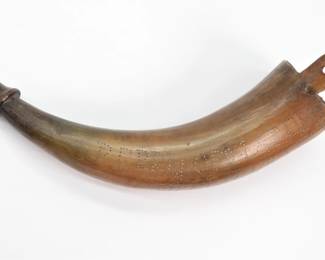 3. Colonial American Powder Horn