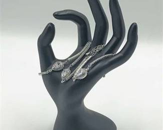 CZ Wedding Party Bracelet Collection 