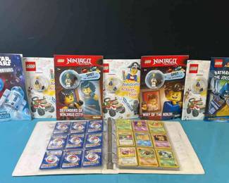 Collectors Cards and LEGO Books with Characters