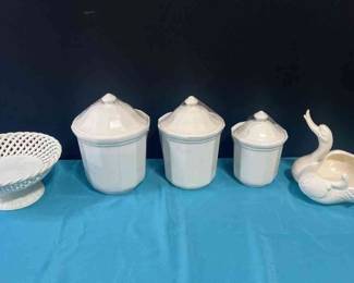Swan Bowl and Serving Ware
