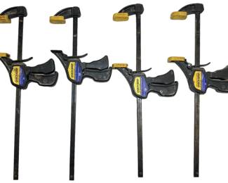 Four 12inch Mini Bar Clamps