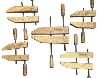 Vintage Jorgensen Wood Clamps
