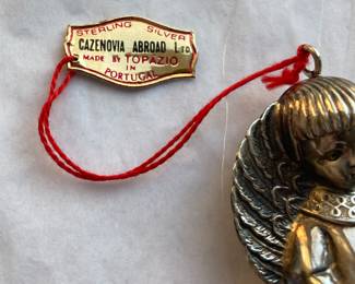 Vintage Sterling Silver Collectors Christmas Ornaments ranging $50-75. Gotham, Reed & Barton, Topazio. 