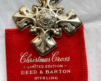 Vintage Sterling Silver Collectors Christmas Ornaments ranging $50-75. Gotham, Reed & Barton, Topazio. 