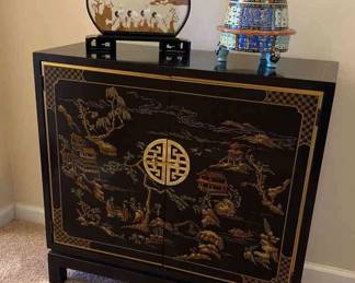 Asian Style Cabinet by Drexel Decor