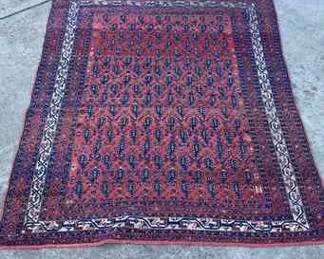 Handwoven Red Rug