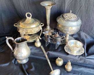 Silver Silver Plated Serving ware