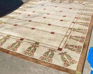 Wool Area Rug 8.5 x 11.5