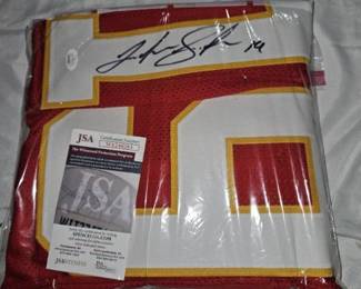 Chiefs autographed jersey