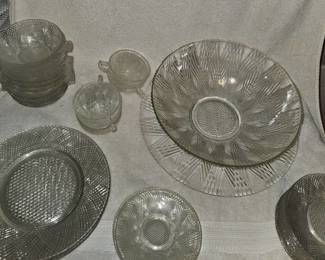 Vintage Hazel-Atlas Starlight dishes