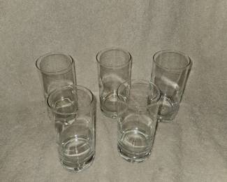 5 Tall drinking galsses