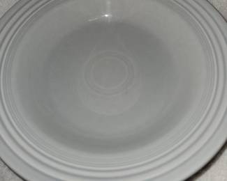 Light gray Fiestaware 7 piece