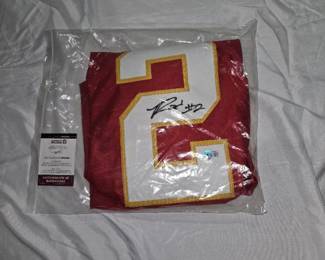 Chiefs Autographed jersey