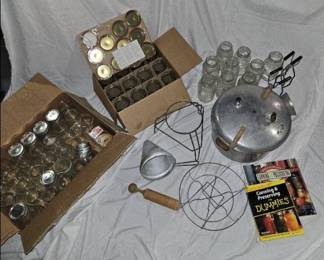 Canning jars and accessories