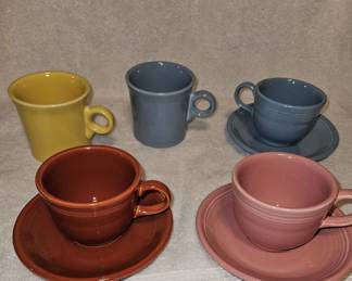 Misc fiestaware cups