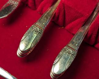 Silver plate flatware