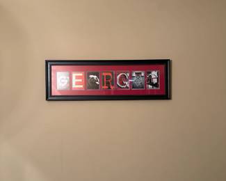 Framed UGA Fan Art