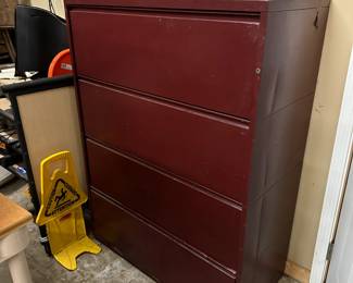 Four Drawer File Cabinet