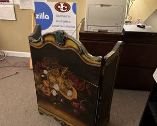 Antique Fireplace Screen