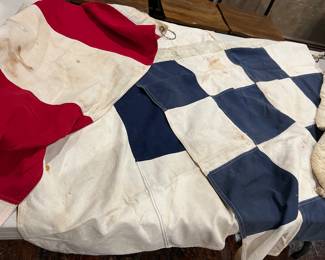 Antique Nautical Flags 